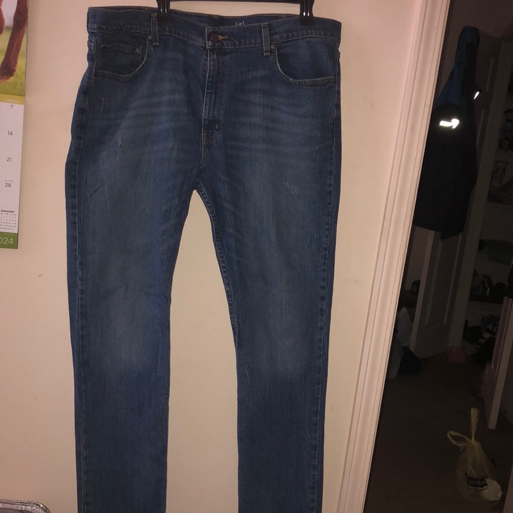 George Slim Straight Men Jeans